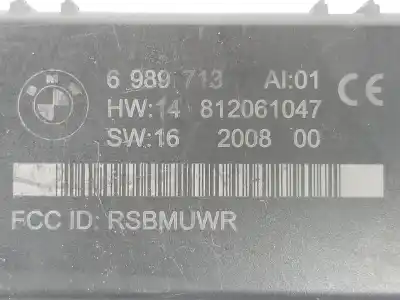 Second-hand car spare part electronic module for bmw serie 3 cabrio (e93) 3.0 oem iam references 65776989713  65756950525