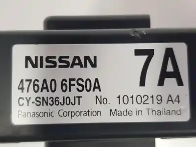 Second-hand car spare part electronic module for nissan xtrail 2.0 dci d oem iam references 476a06fs0a  476a06fs0a