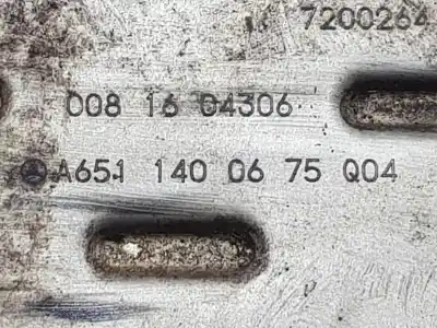 Second-hand car spare part egr cooler for clase c clase e lim. 2.1 cdi oem iam references a6511400675  a6511400675