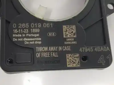 Second-hand car spare part turn angle sensor for nissan xtrail 2.0 dci d oem iam references 479454ba0a  0265019061