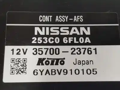 Second-hand car spare part electronic module for nissan xtrail 2.0 dci d oem iam references 253c06fl0a  253c06fl0a
