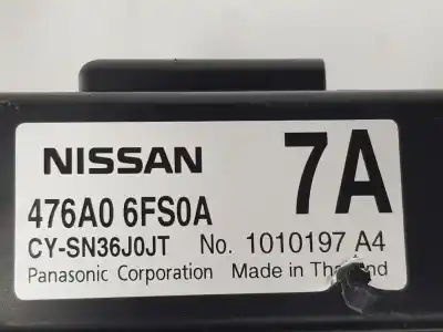 Second-hand car spare part electronic module for nissan xtrail 2.0 dci d oem iam references 476a06fs0a  476a06fs0a