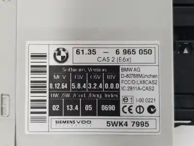 Second-hand car spare part bsi control unit for bmw 5 (e60) 530 d oem iam references 61356965050  61356965050