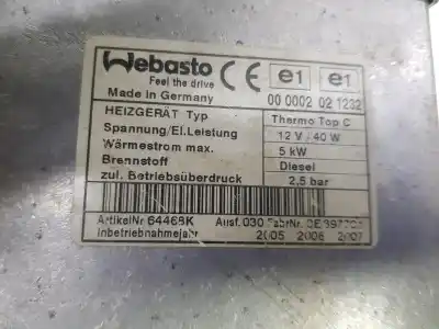 Second-hand car spare part full normal heating for bmw x5 (e53) 3.0 d oem iam references 64128381207  64128381207