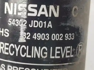 Peça sobressalente para automóvel em segunda mão amortecedor dianteiro direito por nissan qashqai / qashqai +2 i (j10, nj10, jj10e) 1.5 dci referências oem iam 54302jd01a  54302jd01a