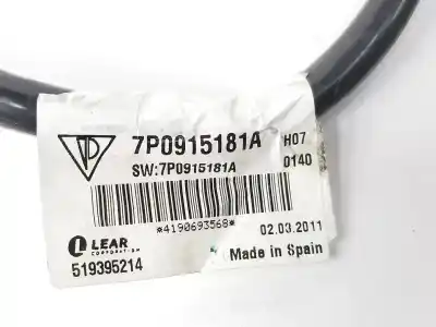 Second-hand car spare part wire for porsche cayenne 3.0 v6 tdi oem iam references 95861118100  7p0915181a