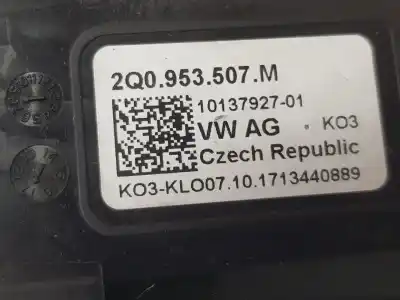 Автозапчастина б/у управління рульмом для skoda rapid spaceback (nh1) 1.6 tdi посилання на oem iam 2q0953507m  2q0953513f