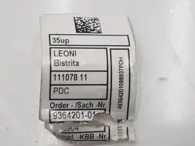 Second-hand car spare part parking sensor for bmw serie 5 berlina (f10) 520i 184 cv / 135 kw oem iam references 61129364201  9364201