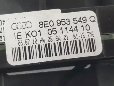 Second-hand car spare part steering wheel switch for seat exeo (3r2) 2.0 tdi oem iam references 4e0953513k  4e0953503f