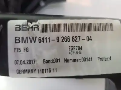 Автозапчасти б/у нагревательный вентилятор за bmw x5 (f15) xdrive40d ссылки oem iam 64119272626  64119272626