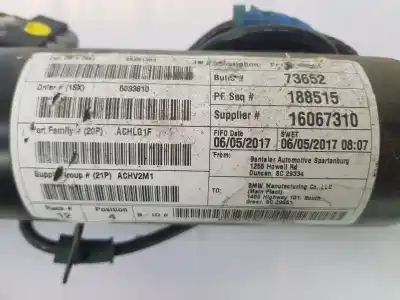 Автозапчасти б/у амортизатор передний правый за bmw x5 (f15) xdrive40d ссылки oem iam 37106875084  37106875084