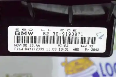 Peça sobressalente para automóvel em segunda mão head-up display por bmw 5 (e60) 525 d referências oem iam 62309190871  62309190871