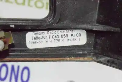 Peça sobressalente para automóvel em segunda mão moldagem por bmw serie 7 (e65/e66) 4.0 740d referências oem iam 51457042659  51467043608