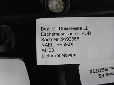 Автозапчастина б/у молдинг для bmw 7 (f01, f02, f03, f04) 730 d посилання на oem iam 51459192355  9192355 Автозапчастина б/у молдинг для bmw 7 (f01, f02, f03, f04) 730 d посилання на oem iam 51459192355  9192355