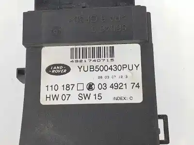 Second-hand car spare part seat adjustment control for land rover range rover (lm) 3.6 td v8 oem iam references yub500440puy  7h4214c708aa8puy