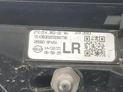 İkinci el araba yedek parçası iç sag kuyruk lambasi için nissan juke f16 nconnecta oem iam referansları 265506pa5a  265506pa5a