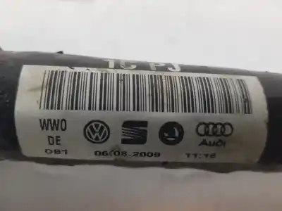 Автозапчастина б/у передня ліва трансмісія для volkswagen golf vi variant (aj5) 1.6 tdi dpf посилання на oem iam 1k0407271cp  1k0407271cp