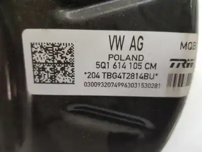 İkinci el araba yedek parçası fren servisi için volkswagen golf vii variant (bv5) advance bmt oem iam referansları 5q1614106a  5q1614106a