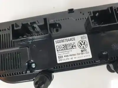 Pezzo di ricambio per auto di seconda mano controllo climatico per volkswagen golf vii lim. 2.0 tdi riferimenti oem iam 5g0907044ce