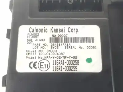 Second-hand car spare part electronic module for nissan nv 200 el oem iam references 284b14fa1a  284b14fa1a