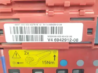 Peça sobressalente para automóvel em segunda mão caixa de fusíveis e relés por bmw 3 touring (e91) 318 d referências oem iam 61146942912  61146971370