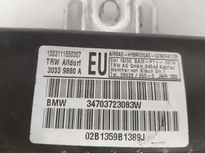 Автозапчасти б/у подушка безопасности передняя правая за bmw 3 touring (e46) 320 d ссылки oem iam 72127037230  72127037230