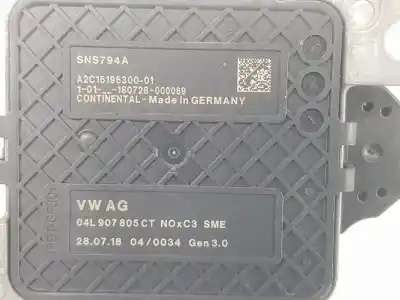 Second-hand car spare part lambda probe for volkswagen golf vii lim. 2.0 tdi oem iam references 04l907805ct  04l907807ct