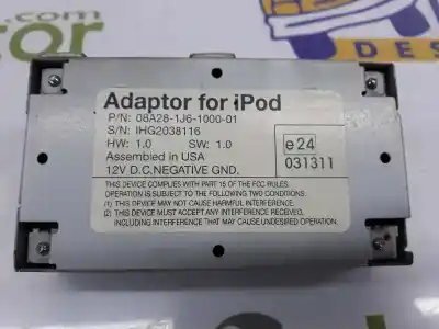 Pezzo di ricambio per auto di seconda mano impianto audio / radio cd per honda civic berlina 5 2.2 ctdi riferimenti oem iam 08a281j6100001  