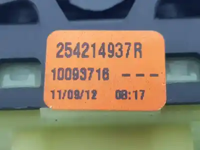 Peça sobressalente para automóvel em segunda mão botão / interruptor elevador vidro dianteiro esquerdo por dacia sandero 1.5 dci 75cv referências oem iam 254214937r