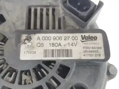 Gebrauchtes Autoersatzteil lichtmaschine zum mercedes-benz sprinter iii furgón rwd / awd 3.0 cdi oem-iam-referenzen a0009062700 a0009062700 