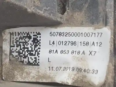 Автозапчасти б/у правое заднее крыло за audi q2 (gab, gag) 30 tfsi ссылки oem iam 81a853818a