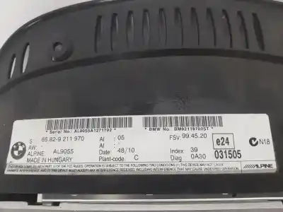 Pièce détachée automobile d'occasion écran multifonctions pour bmw serie 3 touring (e91) 320d références oem iam 65829224348  65829224348