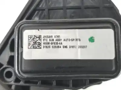 Second-hand car spare part accelerator pedal for jaguar fpace 3.0 v6 d oem iam references t4a2055  hk839f836aa