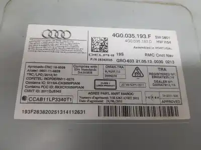 Автозапчасти б/у gps-навигационная система за audi a6 lim. (4g2) 2.0 tdi ссылки oem iam 4g0035193f  4g0035193f