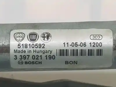 Автозапчастина б/у двигатель передніх склоочисників для fiat doblo cargo (263_) 1.3 d multijet посилання на oem iam 51810592  51810592
