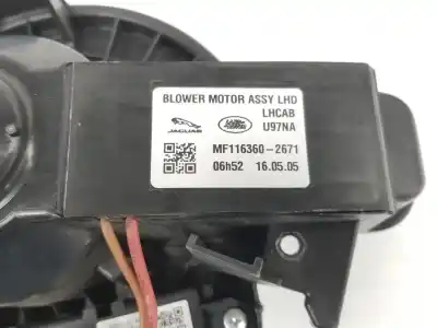 Автозапчастина б/у вентилятор опалення для jaguar fpace 3.0 v6 d посилання на oem iam t2h8144  gx7318456aa