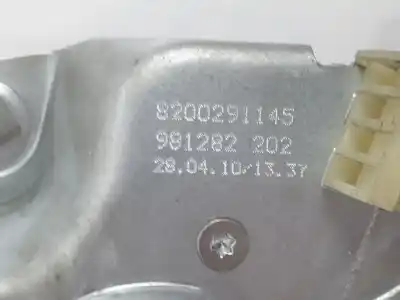 Second-hand car spare part driver left window regulator for renault clio iii pack dynamique oem iam references 8200291145  8200291145