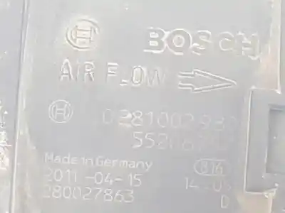 Автозапчасти б/у расходомер воздуха за fiat doblo cargo (263_) 1.3 d multijet ссылки oem iam 71793250  71793250