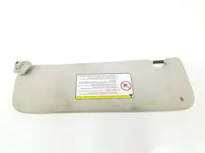 Peça sobressalente para automóvel em segunda mão para-sol direito por peugeot 207 cc (wd_) 1.6 16v referências oem iam 16064164bj