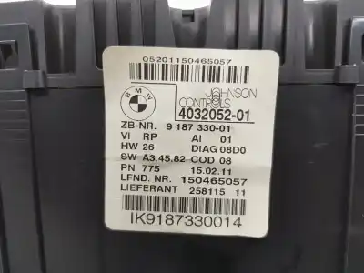 Peça sobressalente para automóvel em segunda mão quadrante por bmw 1 coupé (e82) 118 d referências oem iam 62109283801  62109283801