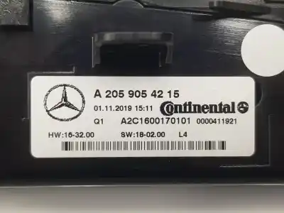 Автозапчасти б/у климат-контроль за clase c clase c familiar 2.0 cdi ссылки oem iam a2059054215  a2059054215