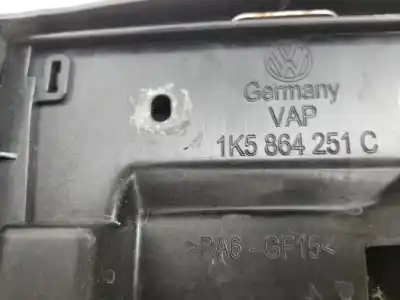 Pezzo di ricambio per auto di seconda mano bracciolo centrale per volkswagen scirocco iii (137, 138) 2.0 tdi riferimenti oem iam 1k5864251c