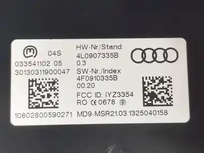 Second-hand car spare part electronic module for audi q7 3.0 v6 24v tdi oem iam references 4l0907335b  4l0907335b