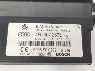 Second-hand car spare part electronic module for audi q7 3.0 v6 24v tdi oem iam references 4f0907280e  4f0907280e