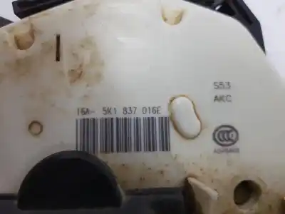 İkinci el araba yedek parçası sag ön kapi kilidi için seat leon st (5f8) style oem iam referansları 5k1837016e  5k1837016e