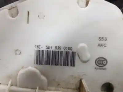 Автозапчастина б/у замок заднього правого дверя для seat leon st (5f8) style посилання на oem iam 5k4839016q  5k4839016q