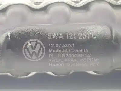 Автозапчастина б/у водяний радіатор для seat ateca (kh7) style посилання на oem iam 5q0121251em  5q0121251em