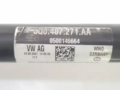 Second-hand car spare part front left transmission for seat ateca (kh7) style oem iam references 3q0407271aa  3q0407271aa