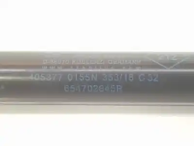 Second-hand car spare part bonnet gas strut for dacia duster ii 1.6 sce oem iam references 654702645r  654702645r