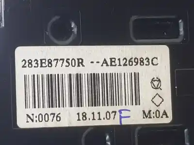 Peça sobressalente para automóvel em segunda mão interruptor 4 piscas - emergência por dacia duster ii 1.6 sce referências oem iam 283e87750r  283e87750r Peça sobressalente para automóvel em segunda mão interruptor 4 piscas - emergência por dacia duster ii 1.6 sce referências oem iam 283e87750r  283e87750r